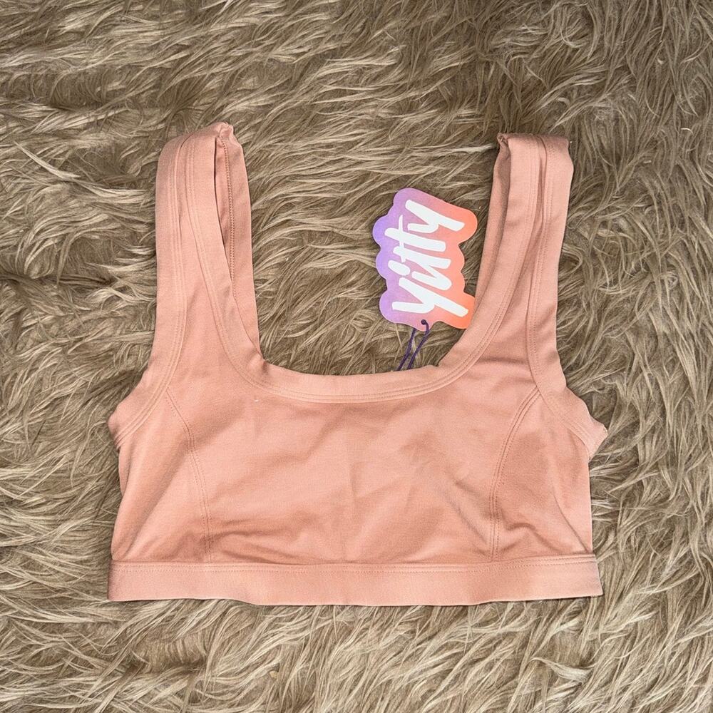 New Fabletics Yitty Body Butter Bralette Brown Sugar Women's size S
